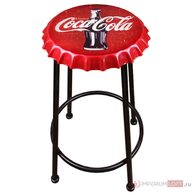 Барный стул Bottle Cap Coca & Cola от ImperiumLoft