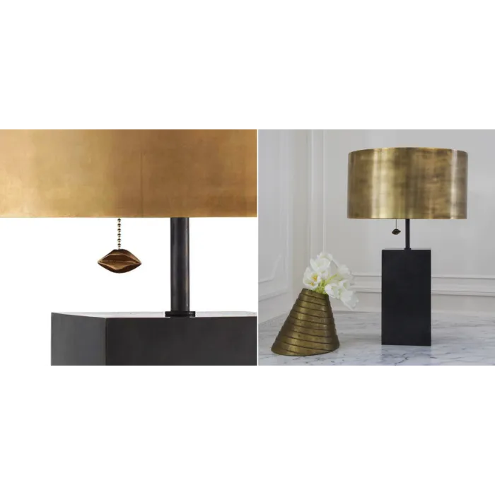 Настольная лампа Zuma Table Lamp Bronze от ImperiumLoft