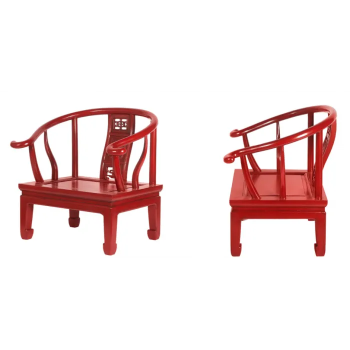 Кресло для медитации Chinese Armchair Red от ImperiumLoft