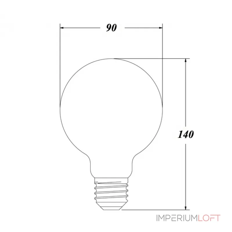 Лампочка Loft Edison Retro Bulb №5 от ImperiumLoft Лампочка Loft Edison Retro Bulb №5 от ImperiumLoft