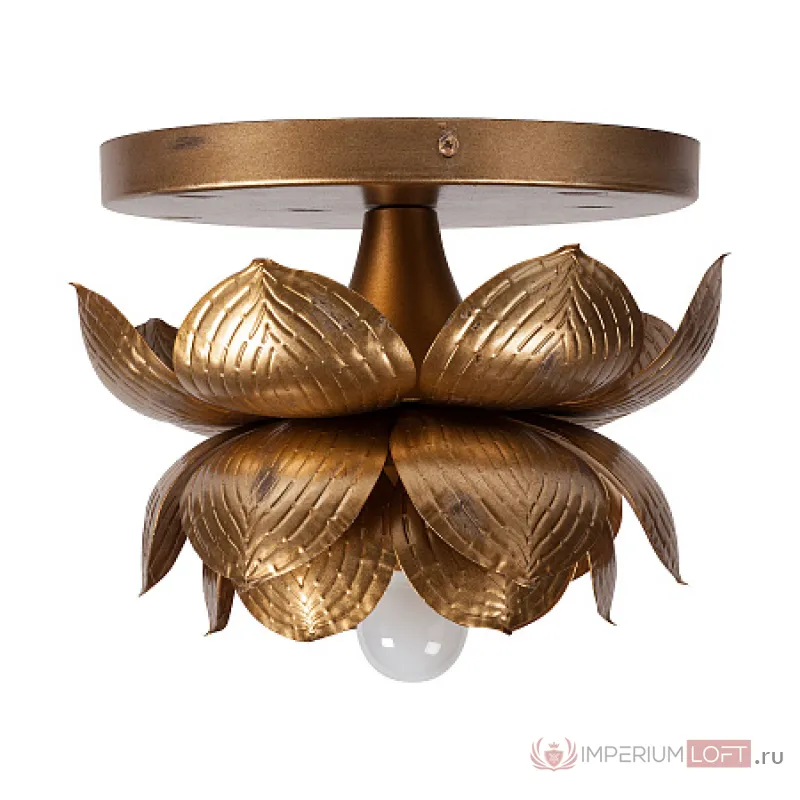 Потолочный светильник Золотой Лотос Golden Lotus от ImperiumLoft