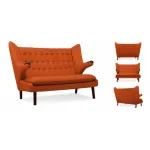 Диван Papa Bear Loveseat designed by Hans J.Wegner		 in 1951