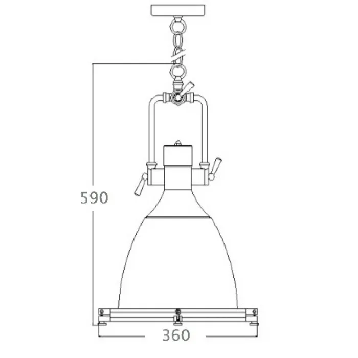 Светильник Copper Industrial Pendant Light Postapokalipsis от ImperiumLoft