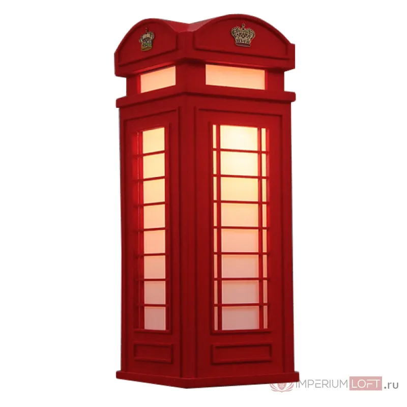 Настольная лампа London Phone Booth Table Lamp от ImperiumLoft