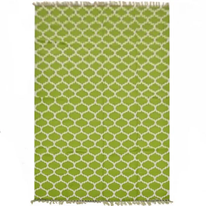 Ковер Ornament Cotton Green 100% хлопок от ImperiumLoft