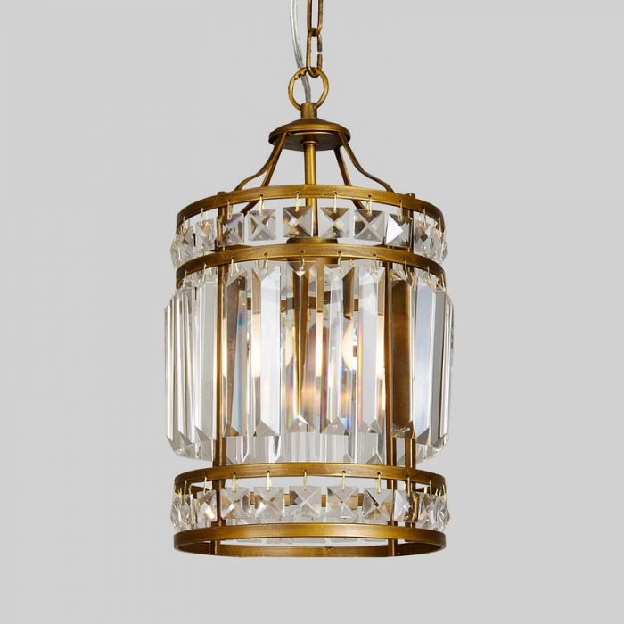 Подвесной светильник Antic Bronze ArtDeco Pendant 1 от ImperiumLoft