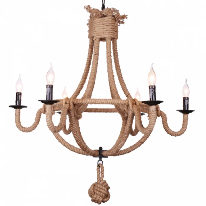 Люстра Loft Rope Chandelier Alegro 6 от ImperiumLoft