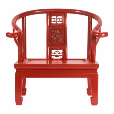Кресло для медитации Chinese Armchair Red от ImperiumLoft