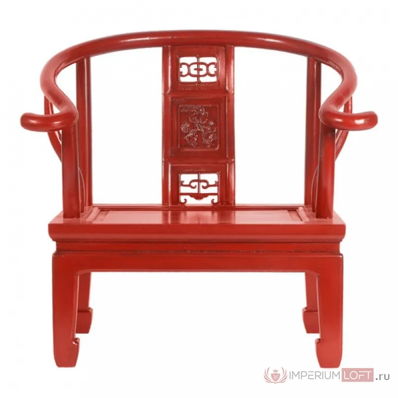 Кресло для медитации Chinese Armchair Red от ImperiumLoft