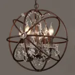 Люстра Foucault's Orb Crystal Chandelier 45 от ImperiumLoft