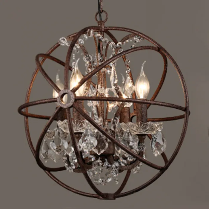 Люстра Foucault's Orb Crystal Chandelier 45 от ImperiumLoft