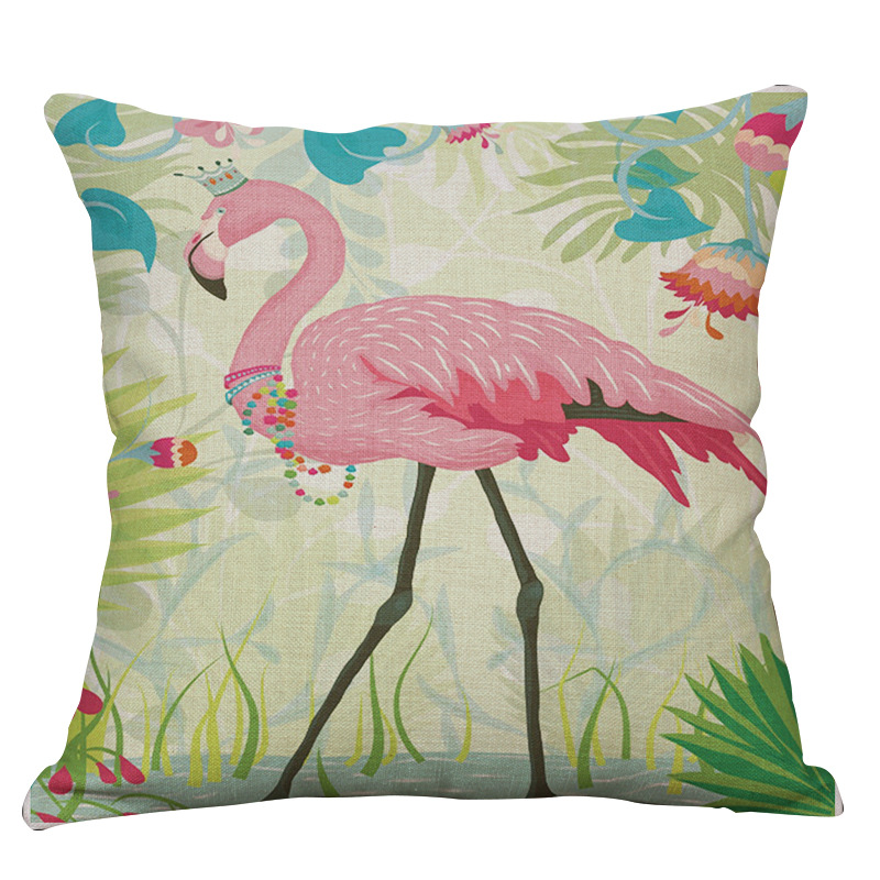 Декоративная подушка Flamingo15 от ImperiumLoft