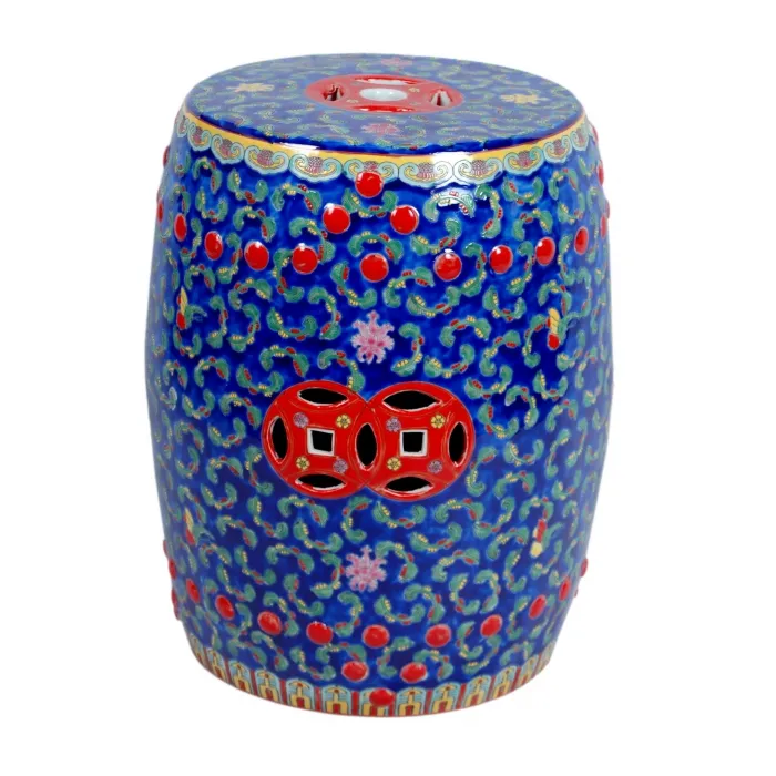 Керамический табурет Origin China - Blue от ImperiumLoft