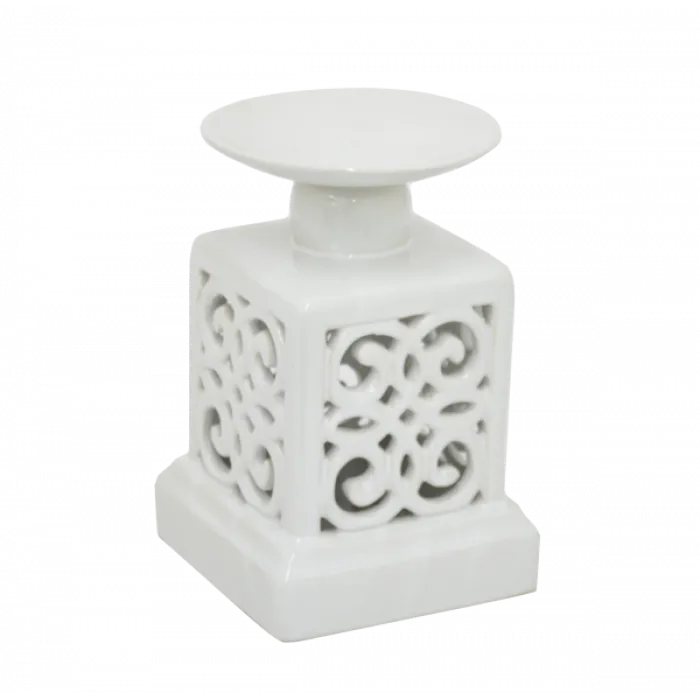 Подсвечник White Branching Pattern Small от ImperiumLoft