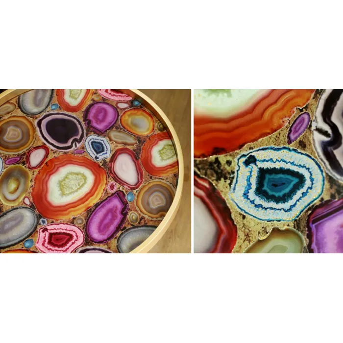 Журнальный стол Purple agate от ImperiumLoft