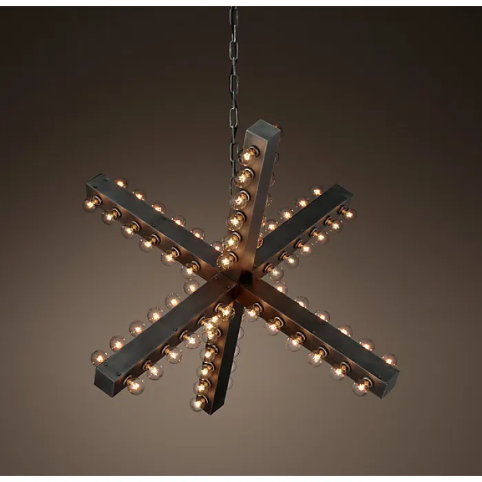 Люстра Nero Chandelier 97 от ImperiumLoft