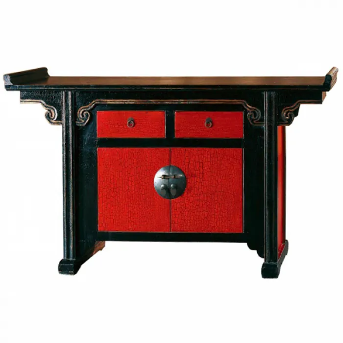 Китайский комод Red-black chest  от ImperiumLoft
