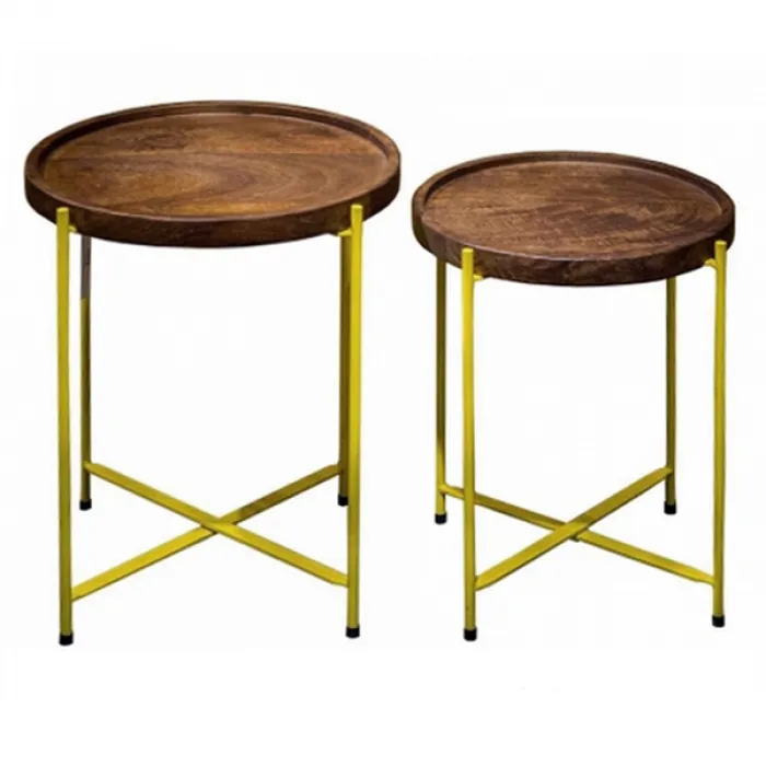 Комплект столиков Round side table set  от ImperiumLoft