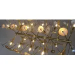 Люстра Burst Chandelier Natural Agate Line от ImperiumLoft