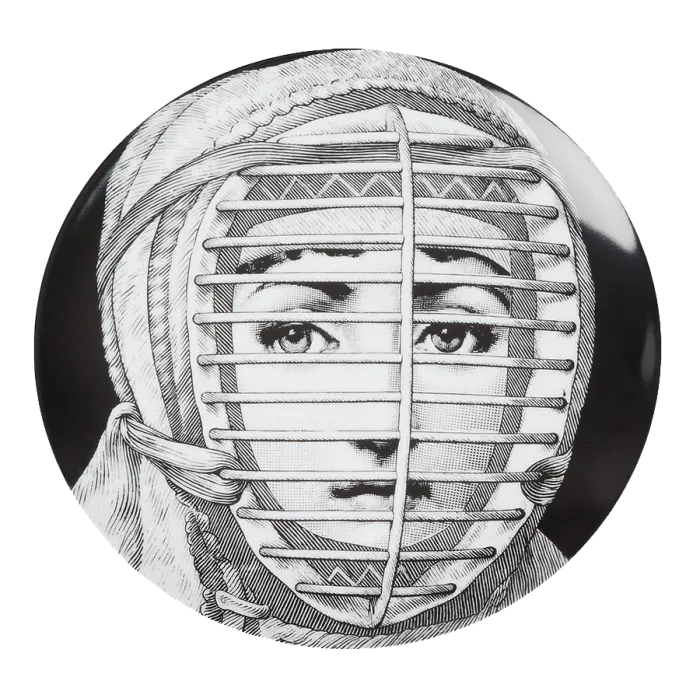 Декоративная тарелка Fornasetti 30.CR.BW.R01-290 от ImperiumLoft