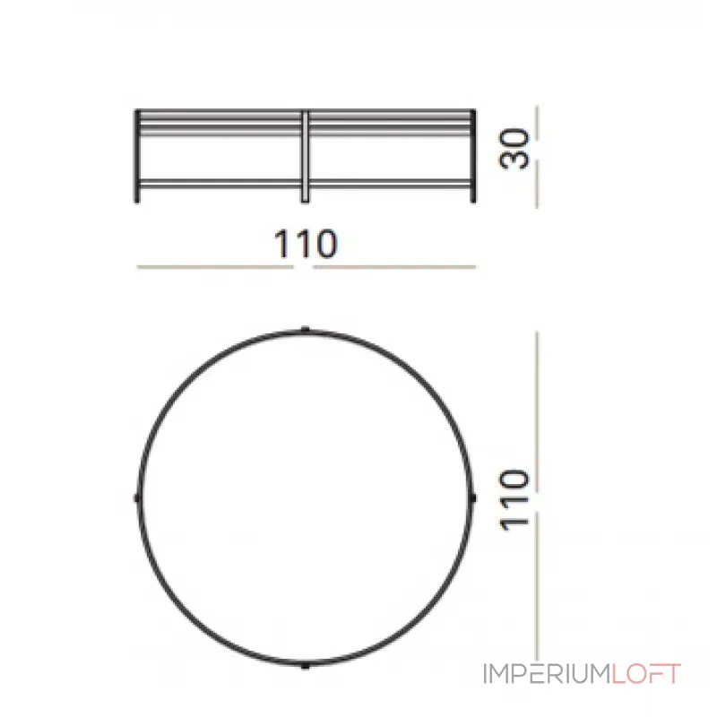 Столик Ula Round coffee table ULA002