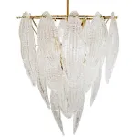 Textured glass Chandelier от ImperiumLoft