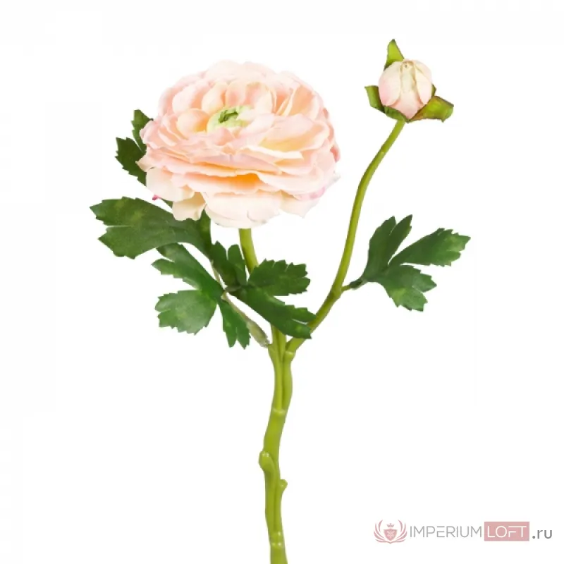 Декоративный искусственный цветок Pink Peony Rose Bud от ImperiumLoft