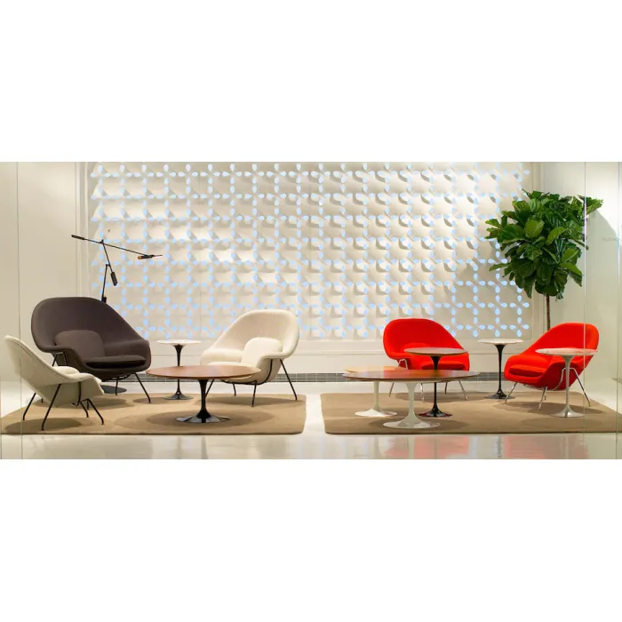 Кресло Womb Chair and Ottoman designed by Eero Saarinen in 1948 от ImperiumLoft