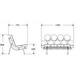 Диван Nelson Marshmallow Sofa от ImperiumLoft