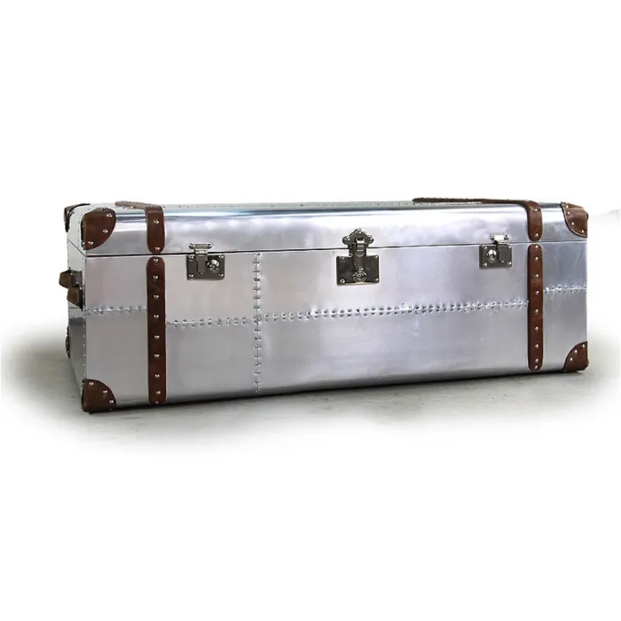 Сундук Trunks in Polished Aluminum Restoration Hardware от ImperiumLoft