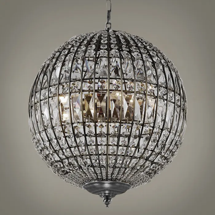 Люстра Gatsby Sphere Chandelier Silver от ImperiumLoft