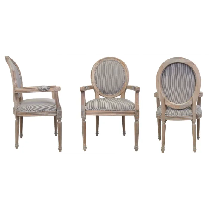 Стул French chairs Provence Strip ArmChair от ImperiumLoft
