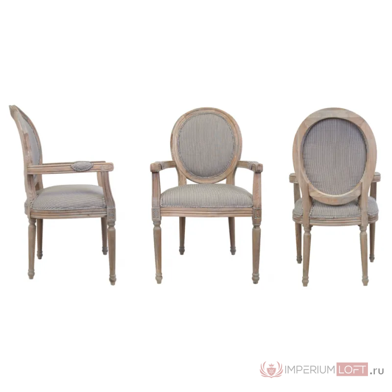 Стул French chairs Provence Strip ArmChair от ImperiumLoft