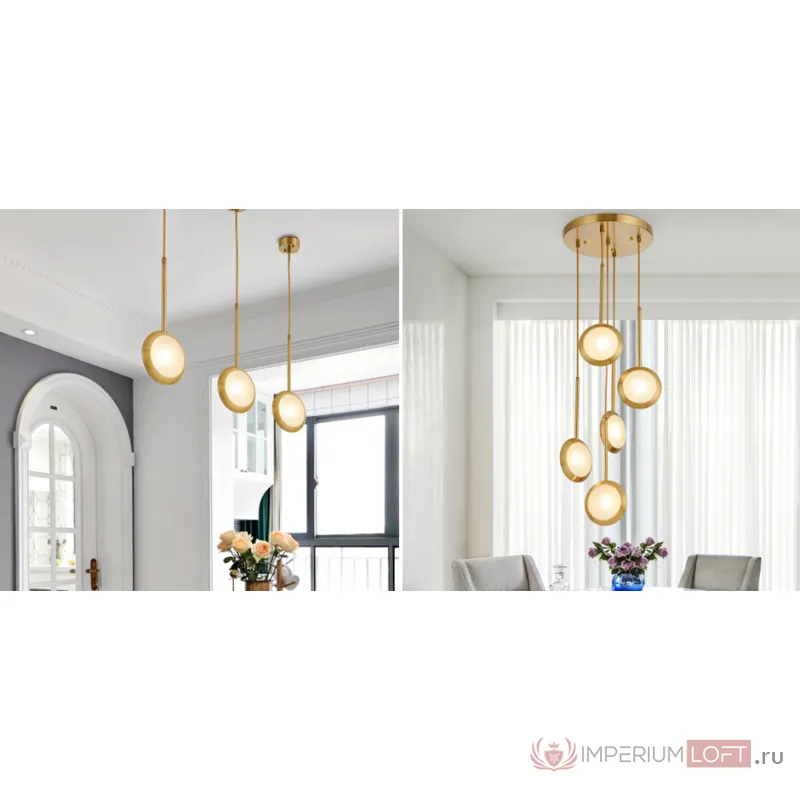 Светильник HOOP LED ceiling light от ImperiumLoft