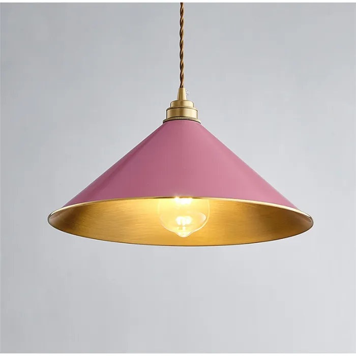 Подвесной светильник Cone Factory filament Pink от ImperiumLoft