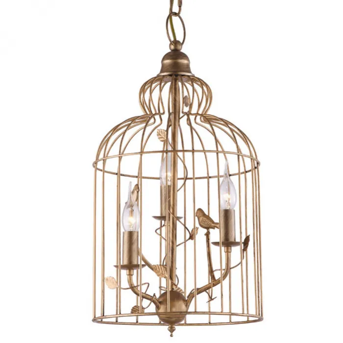 Люстры BIRDCAGE CHANDELIER copper от ImperiumLoft