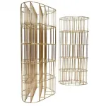 Стеллаж CECCOTTI Bibliotheque Golden Сage от ImperiumLoft
