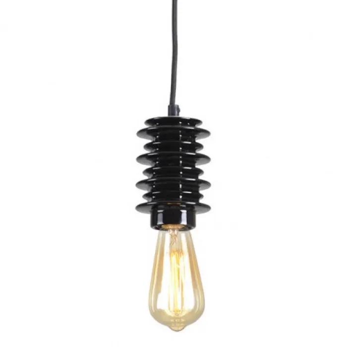 Подвесной светильник Insulator Pendant Black от ImperiumLoft