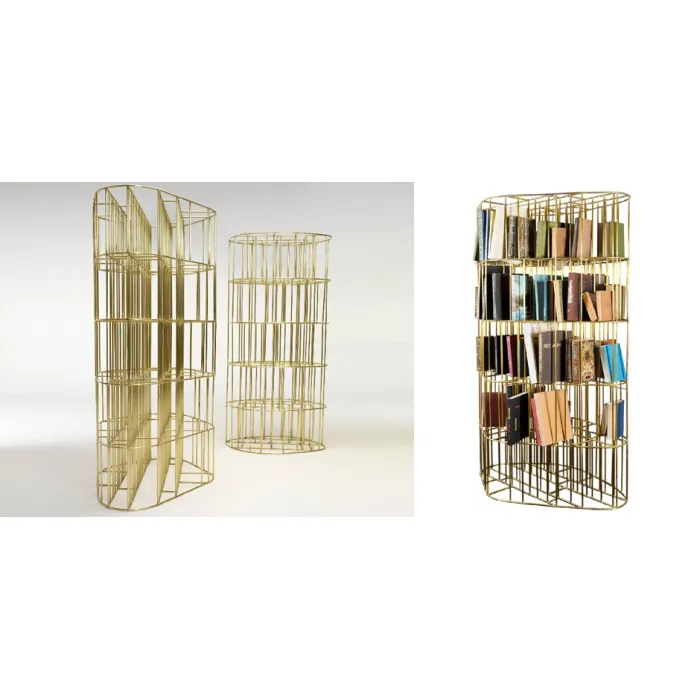 Стеллаж CECCOTTI Bibliotheque Golden Сage от ImperiumLoft