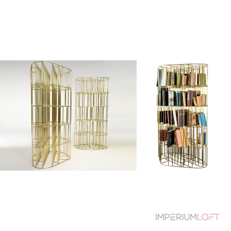 Стеллаж CECCOTTI Bibliotheque Golden Сage