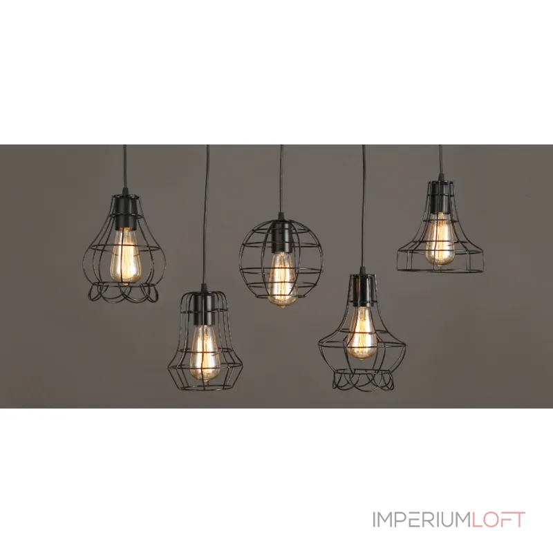Cветильник Loft Nest Cage №3 от ImperiumLoft Cветильник Loft Nest Cage №3 от ImperiumLoft