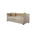 Диван Modena Sofa Linen and Velvet Sofa