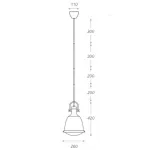 Подвесной светильник Lofter Oqulus Pendant