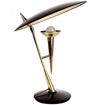 Настольная лампа Stilnovo Desk / Table Lamp Brass Gold Black от ImperiumLoft