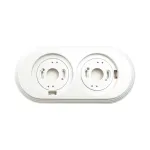 Рамка пластиковая АБС Edisel Basic FrW-02