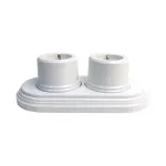 Рамка пластиковая АБС Edisel Basic FrW-02