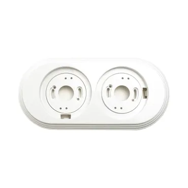 Рамка пластиковая АБС Edisel Basic FrW-02 Рамка пластиковая АБС Edisel Basic FrW-02