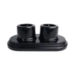 Рамка пластиковая АБС Edisel Basic FrBl-02