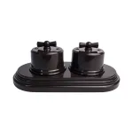 Рамка пластиковая АБС Edisel Basic FrBr-02