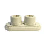Рамка пластиковая АБС Edisel Basic FrLv-02
